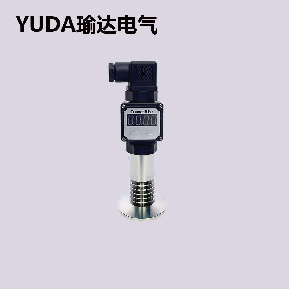 精巧型扩散硅数显压力变送器-卫生型